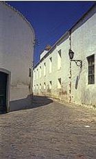 Streets in Faro, Portugal