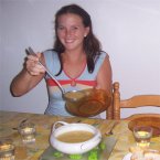 Spanish Student at her host family in Madrid Spanish Student at her host family in Madrid