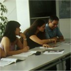 German language students in Berlin