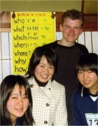 Japanese lessons at the Okazaki language school
