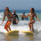 French & Surfing in Biarritz