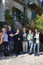 French language students in Antibes