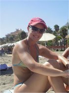 Student on the beach Student on the beach