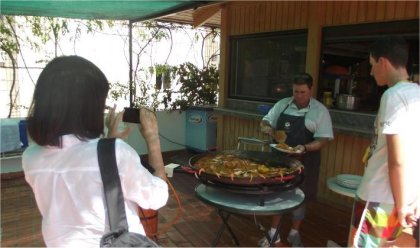 Paella party in Benalmadena