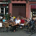 Cafe life in Heidelberg Cafe life in Heidelberg
