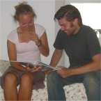 Spanish students studying in the Residence in Seville
