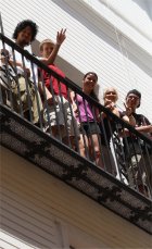 Spanish students in the Residence in Seville