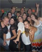 Spanish students on a night out in Madrid Spanish students on a night out in Madrid