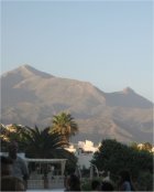 Mountain view from Nerja Mountain view from Nerja