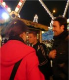 Students on Christmas social activity