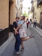 Spanish students in Seville Spanish students in Seville