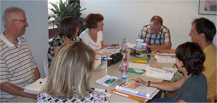 French language students in Tours