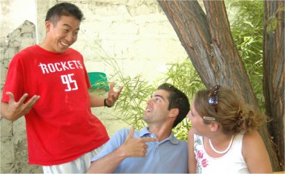 Spanish language students in Chile