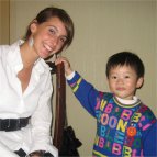Student in Chinese host family accommodation