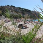 Beach in Hyeres, France