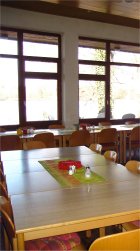 A dining room with a view! A dining room with a view!